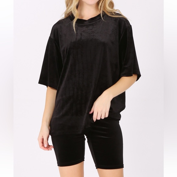 Tops - Velour velvet lounge set